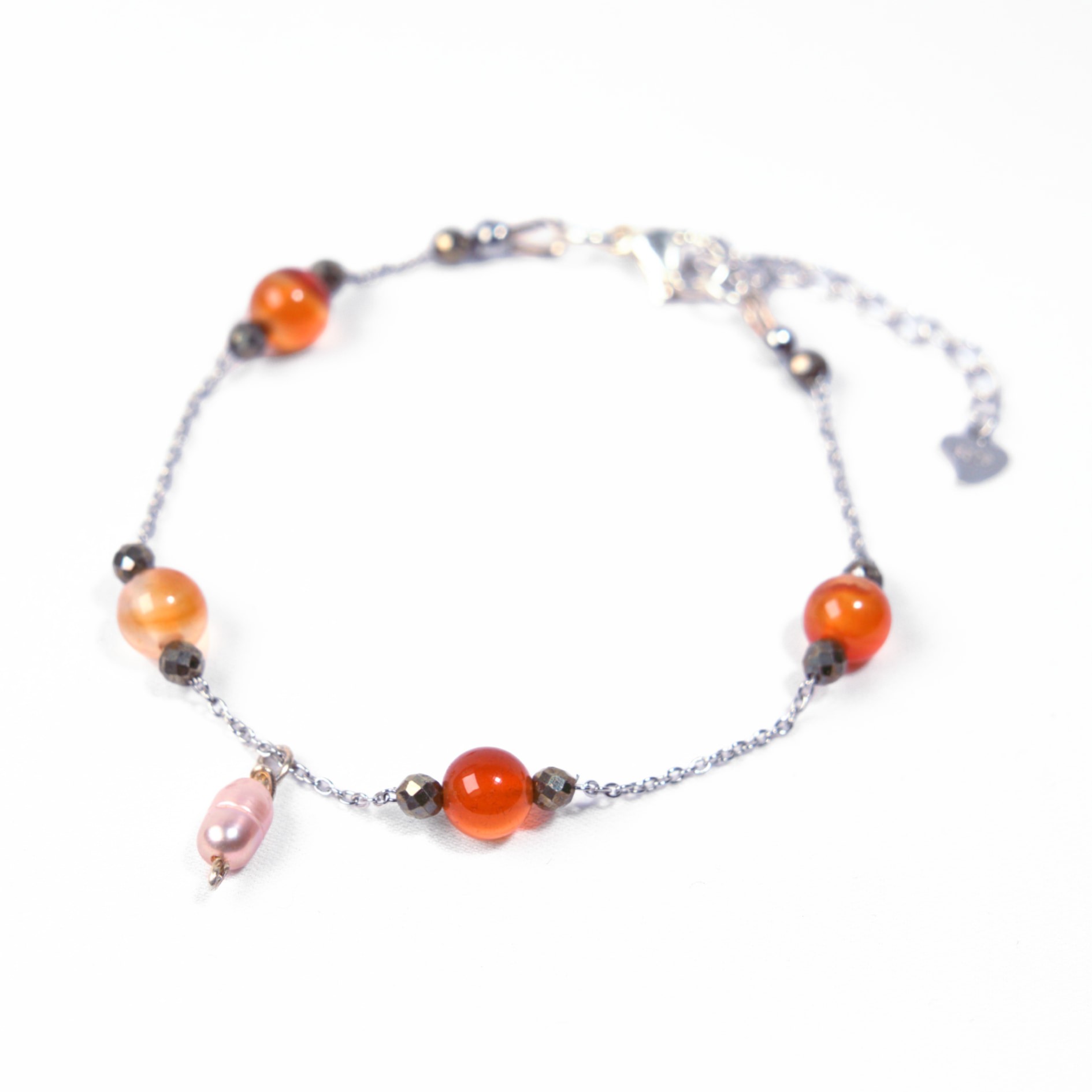 Parure Cornaline Argent — photo 3