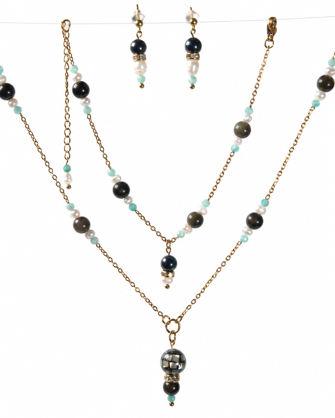 Parure Obsidienne