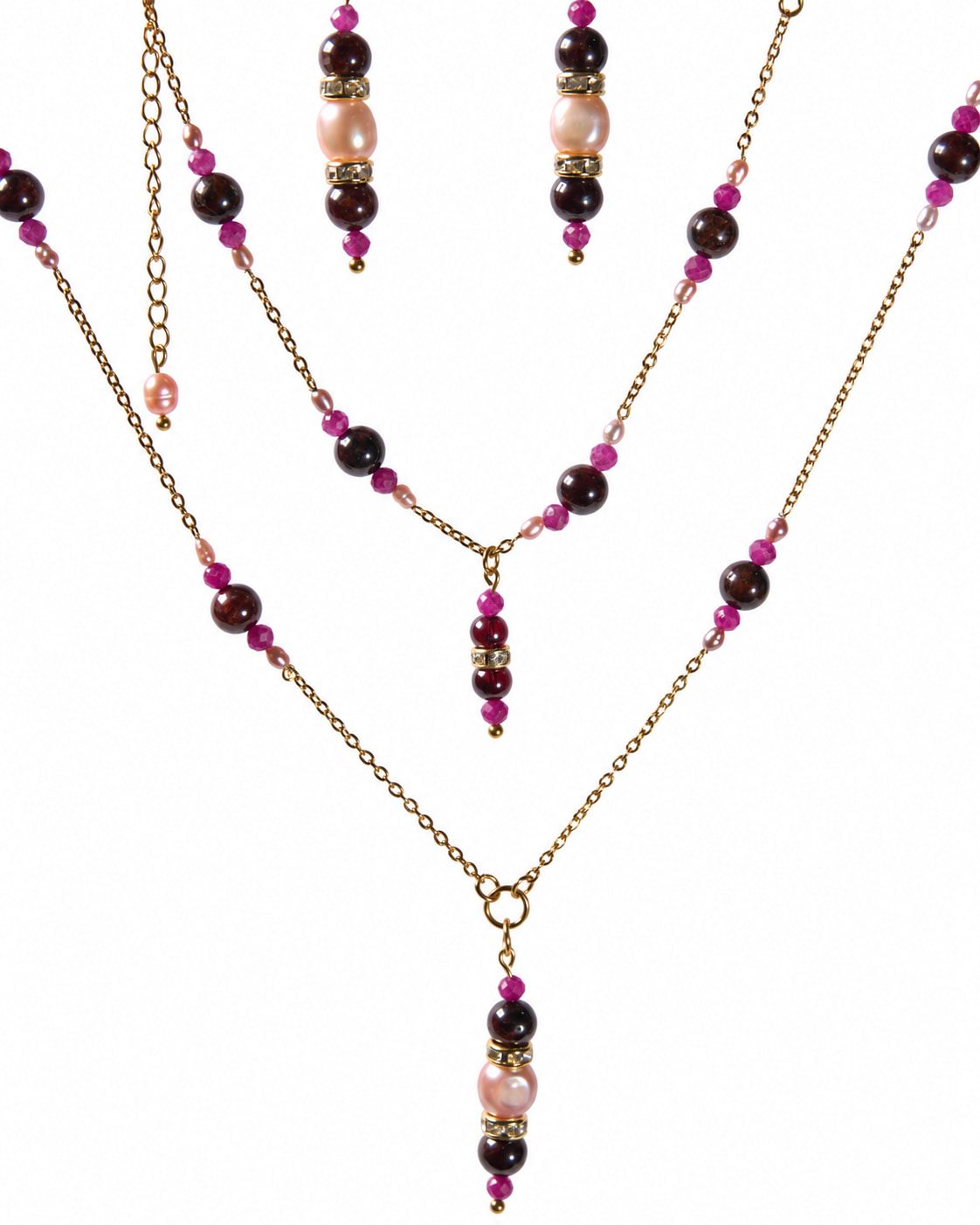 Parure Grenat