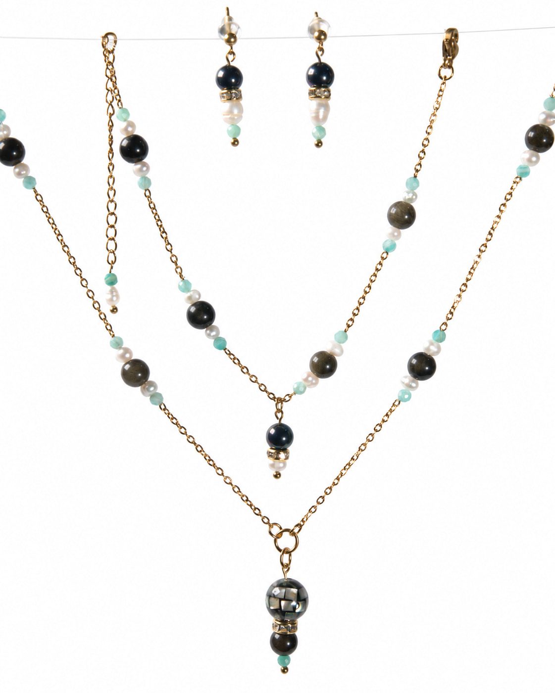 Parure Obsidienne
